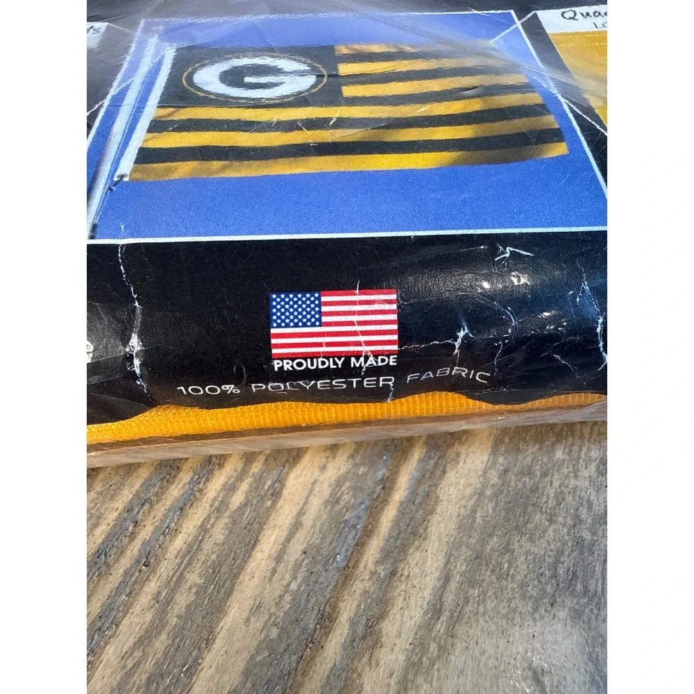 Green Bay Packers WinCraft Deluxe Flag 3x5 Green Gold New NFL Banner USA Made